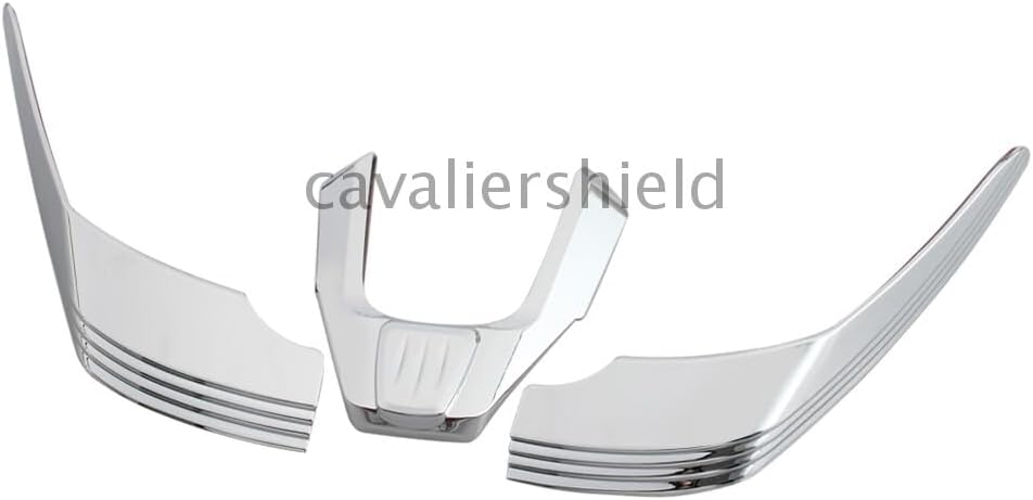 ya 23 10.7 baidi ABS Chrome Rear Mudguard Edge Fender Trim Tip For Indian Scout Models 2015-2022