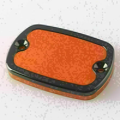 ya 5 8.24 baidi for Yamaha T-Max500 2004-2011 & T-Max 530 2012-2014 Orange Brake Fluid Tank Cap