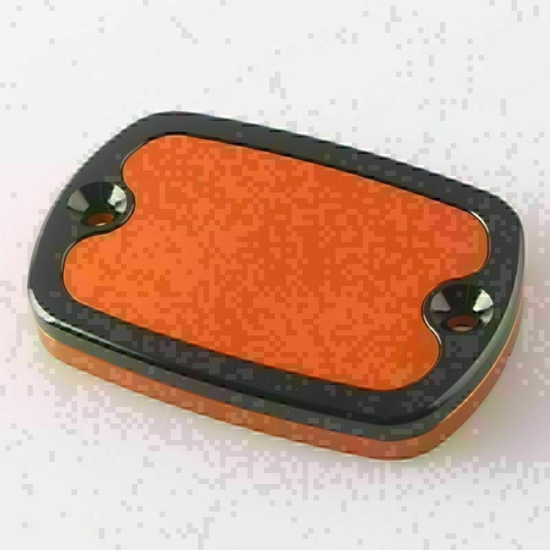 ya 2 8.15 for Yamaha T-Max500 2004-2011 & T-Max 530 2012-2014 Orange Brake Fluid Tank Cap