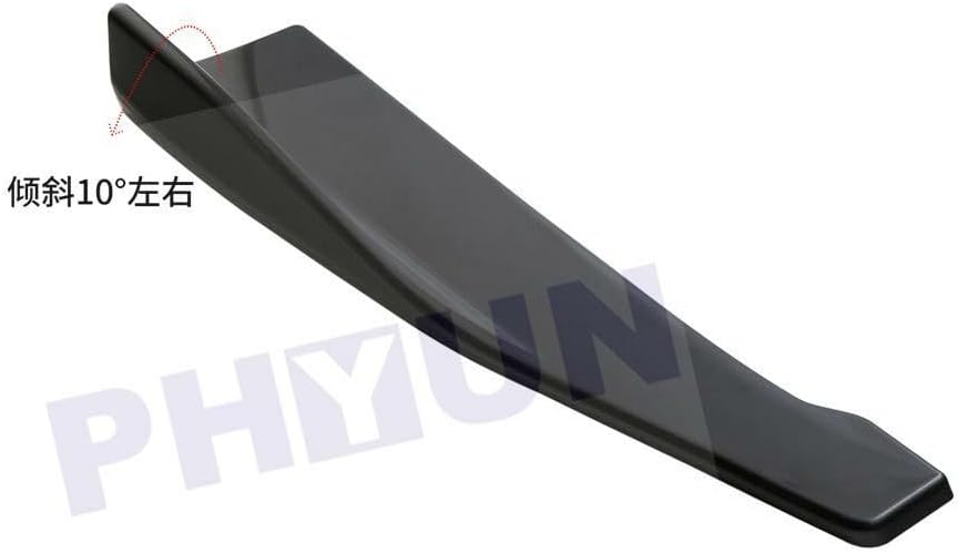 ya 2 8.15 2 Pcs Modified Rear Lip Side Skirt Bumper Spoiler Splitters Universal For Sedan