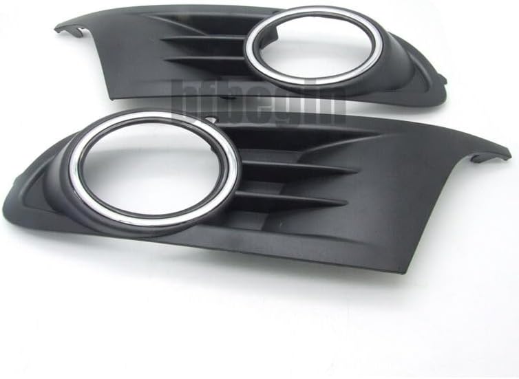 ya 7 8.24 baidi Pair for VW for Golf MK6 for JETTA Front Left & Right Black Grille Fog Light Grill Cover