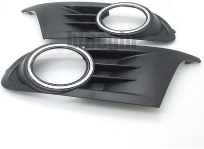 ya 7 8.24 baidi Pair for VW for Golf MK6 for JETTA Front Left & Right Black Grille Fog Light Grill Cover