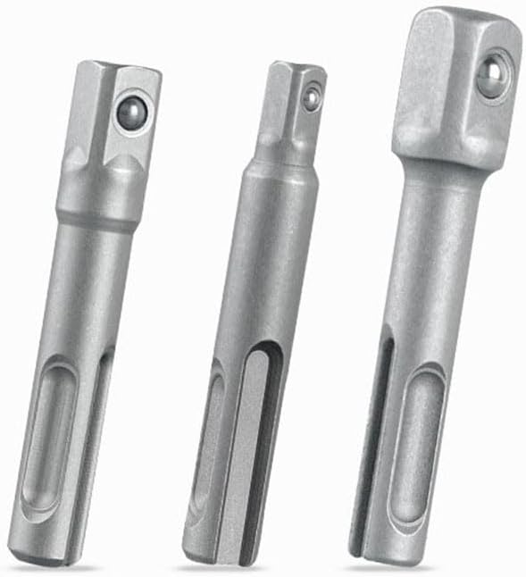 ya 14 9.20 baidi Transform Your Hand Socket Set with Drill Bits Extension Rods 3pcs Kit-2