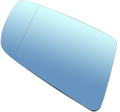 ya 9 10.24 Right heated tinted blue door mirror glass for E60 E61 E63 E64 528i 535i