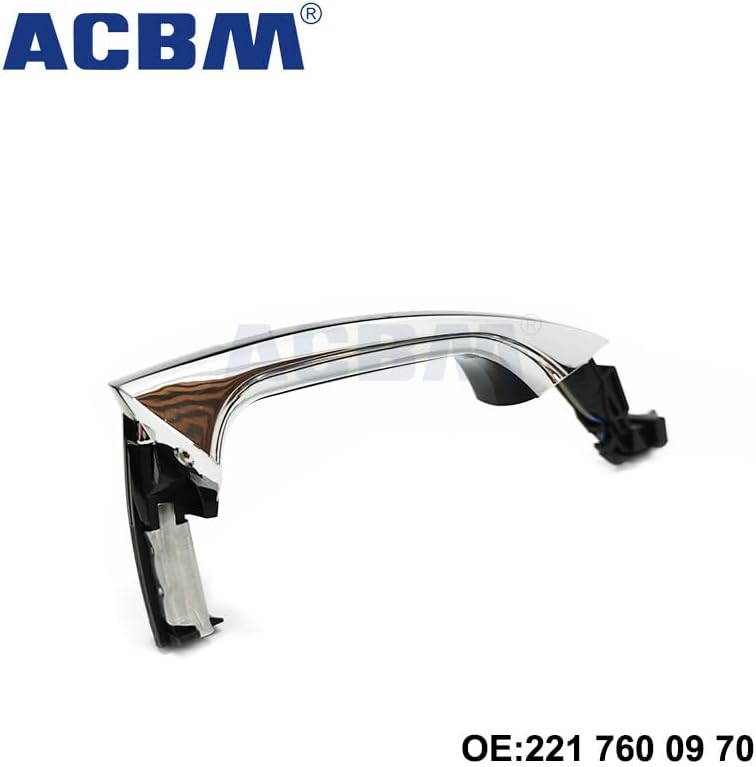 ya 10 9.16 baidi Front/Rear Left Chrome Door Handle with for Smart Key for 2007-2013 Mercedes W221