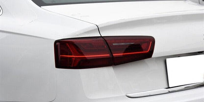 ya 7 8.24 baidi 1PCS Left Side Outside Rear Tail Lights Lamp Cover Fit for Audi A6 C7 2016-2017