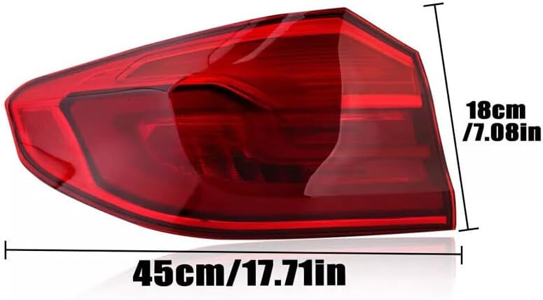 ya 4 8.10 Left Side LED Rear Brake Lamp Tail Light for BMW 5 Series G30 2018 2019 2020