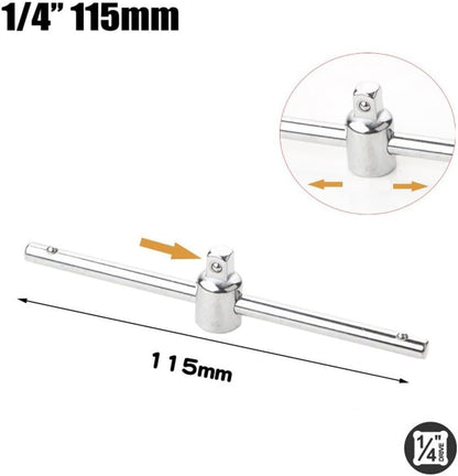 ya 14 9.20 baidi Sliding T Bar Extension for Socket Wrench Perfect for Car Repairs-2