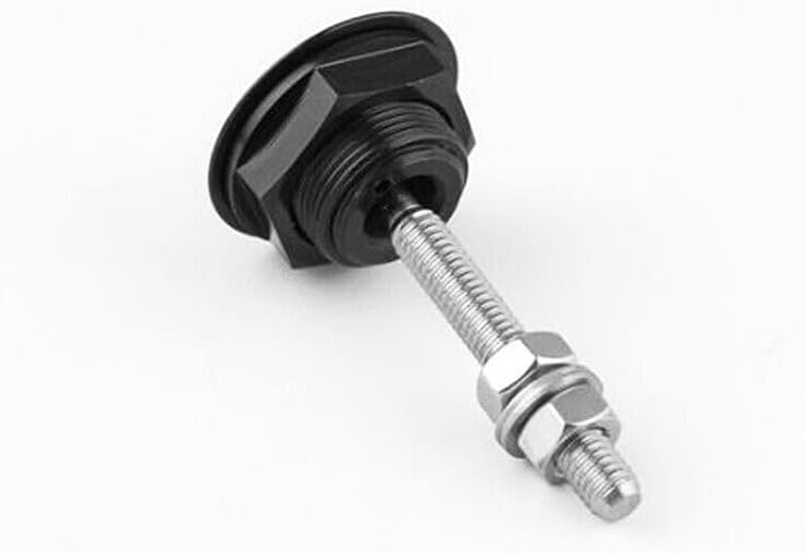 ya 11 9.14 zhengce 1-Piece Aluminum Alloy Latch Button Cover pin Lock car Quick Release Bumper