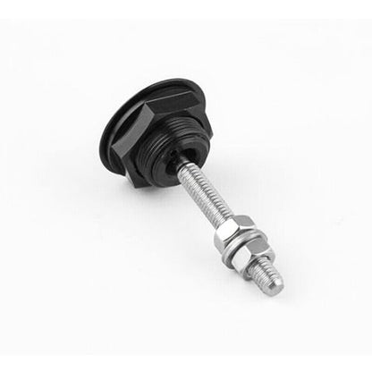 ya 6 8.14 1-Piece Aluminum Alloy Latch Button Cover pin Lock car Quick Release Bumper