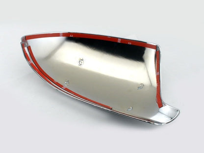 ya 11 9.14 baidiMatt Chrome Mirror Cover for Audi A3 S3 for A4 S4 A5 S5 A6 s6 RS6 Q3 RSQ3 08-11-