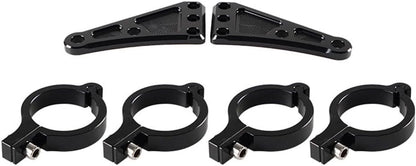 ya 2 8.24 baidi CNC Headlight Lamp Mount Bracket for 41mm Fork Tubes Motorbike Universal Pair