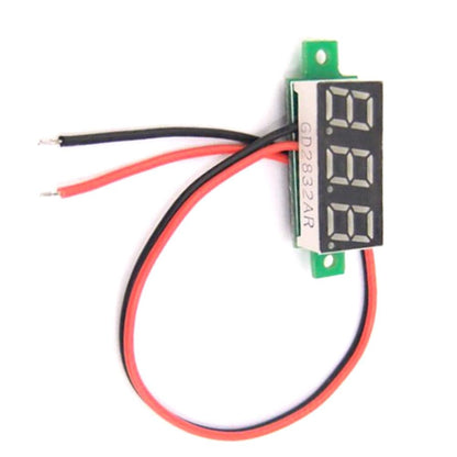 ya 4 8.14 DC Voltage Meter Head Gauge Digital 2.5-30V Panel Voltmeter Display