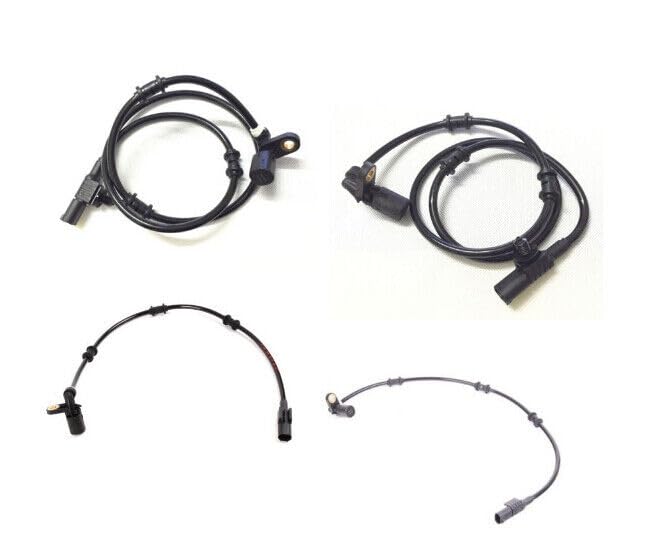ya 2 8.15 Front L&R + Rear L&R ABS Wheel Speed Sensor for Mercedes-Benz W163 ML55 ML320
