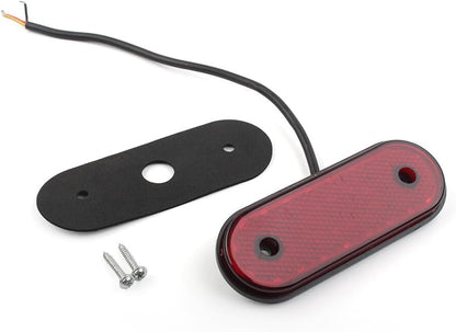 ya 14 9.20 zhengce 24V 30 Oval Side Marker Indicator Light Tail Lamp For Trailer Truck Lorry V-1