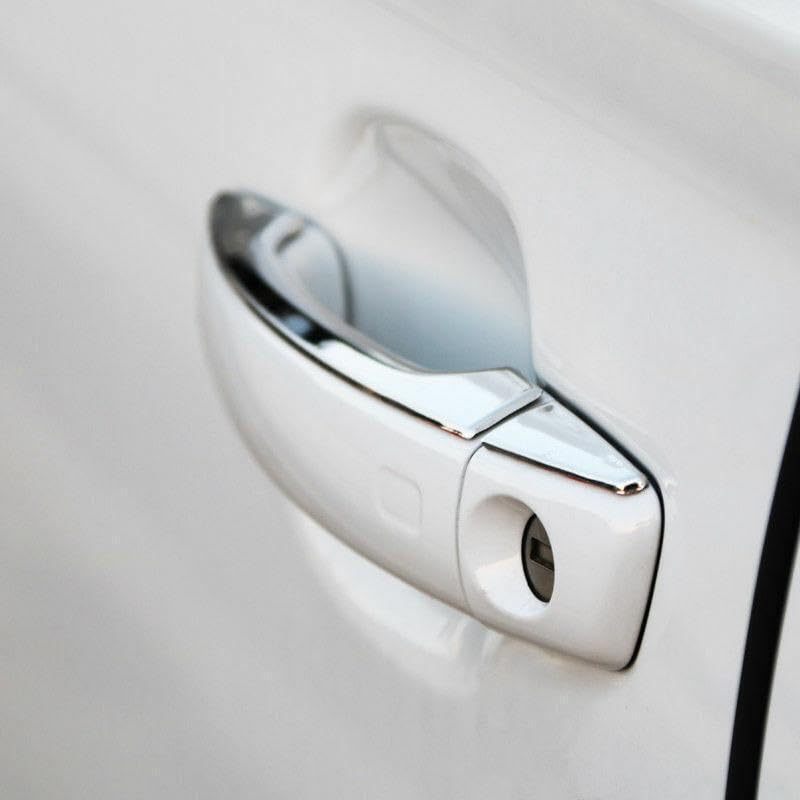 ya 2 8.15 Suitable for Audi A3 A6 2012-2017 Chrome Titanium Door Handle Upper Strip Cover Decoration 8X