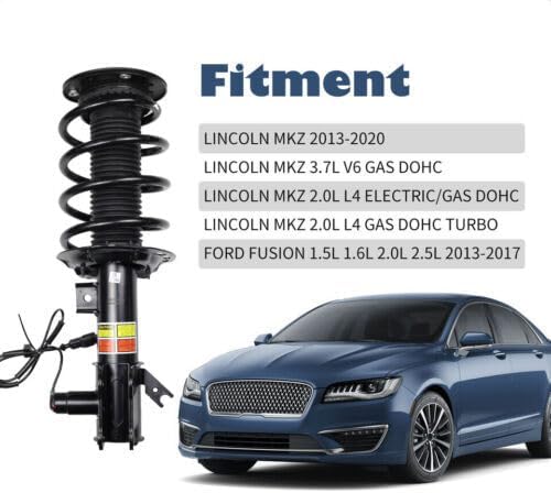 ya 12 10.8 baidi Pair Left+Right Front Shock Absorber Struts Assembly for Lincoln MKZ 2013-2022