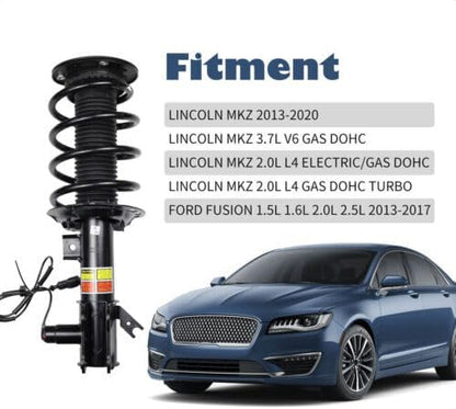 ya 12 10.8 baidi Pair Left+Right Front Shock Absorber Struts Assembly for Lincoln MKZ 2013-2022