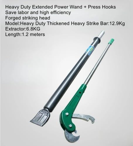 ya 14 9.20 zhengce Heavy Duty Tire Tools God Power Rod, Impact Rod Tire Rod, Tire Removal Rod-6