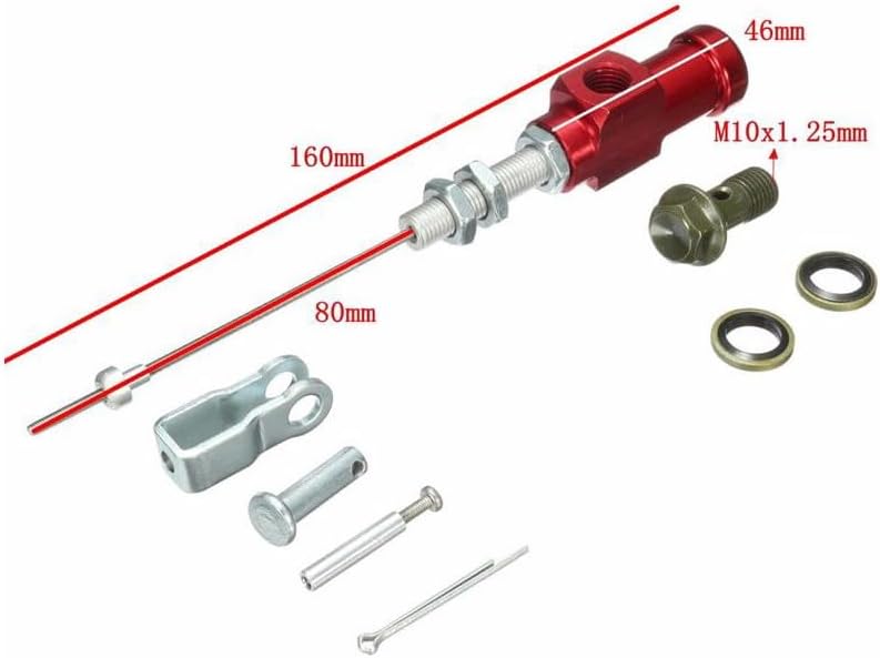 ya 11 9.14 baidiRacing Motorcycle Modified Hydraulic Clutch Cable Hydraulic Brake Pump Cylinder