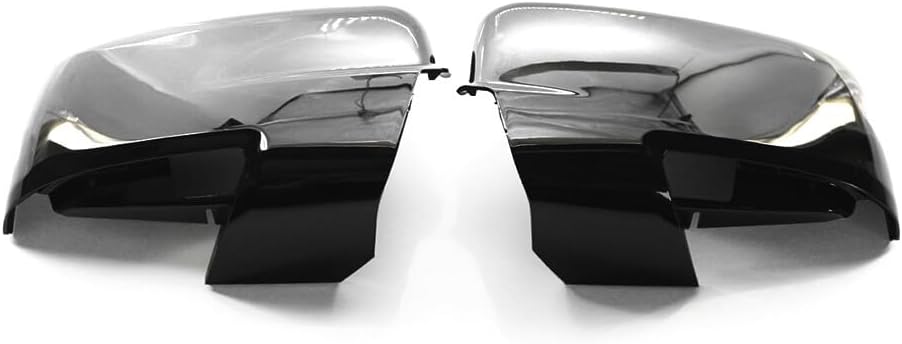 ya 11 9.14 baidifor Dodge for Ram 1500 2013-18 Pair Black Mirror Covers W/Bottom Turn Signal Cutout