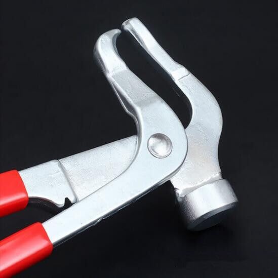 ya 6 8.14 Car tire Replacement and Repair Pliers, Metal Wheel Weight Pliers, Hammer tire Balancer Tool