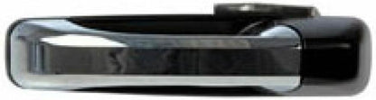 ya 2 8.15 4-Pack Front and Rear Exterior Door Handle Set with Driver Chrome Black for Ram 