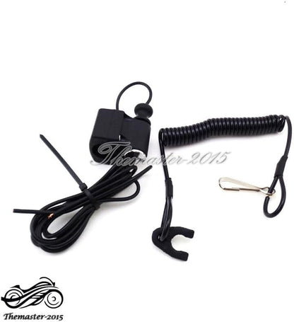 ya 15 10.19 zhengce ATV Tether Pull Kill Switch for Yamaha Blaster 200 Banshee Warrior 350 YFZ