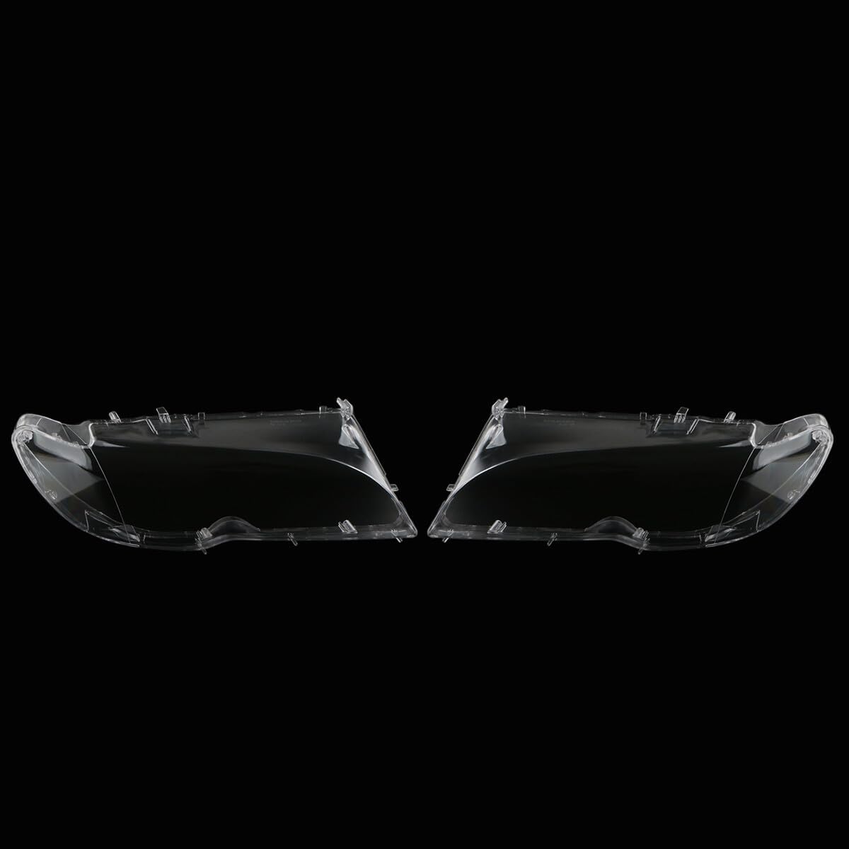 ya 9 10.24 Headlight Headlamp Lens Cover Clear Left+Right for BMW E46 325ci 330ci 2003-2006