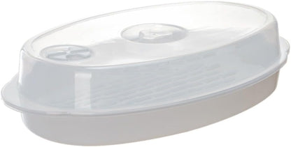 ya 14 9.20 baidi ing Tray with Lid er Plate Fish Microwavable Vegetable-1