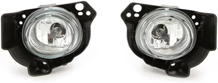 ya 2 8.15 A pair of transparent lens fog light set with baffle and wire switch suitable for Mazda 3 2014-2016
