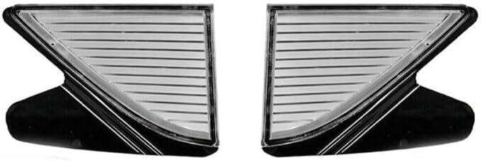 ya 9 10.24 Set for VW for Passat B8 2016-2019 Front Fog Lamp Light+Grille Cover+Trim