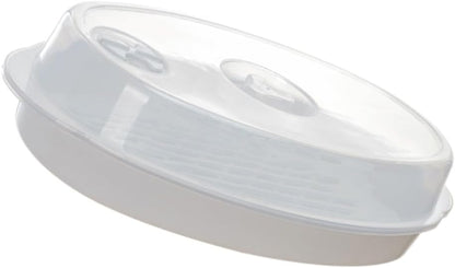 ya 14 9.20 baidi ing Tray with Lid Microwavable Vegetable er Microwave Cooker-1