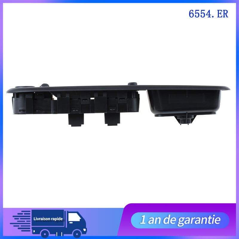 ya 4 8.8 Pour for Peugeot 407 04-11 COM for Man DE Leve VITRE Bouton 9 PIN 6554.ER 6554ER