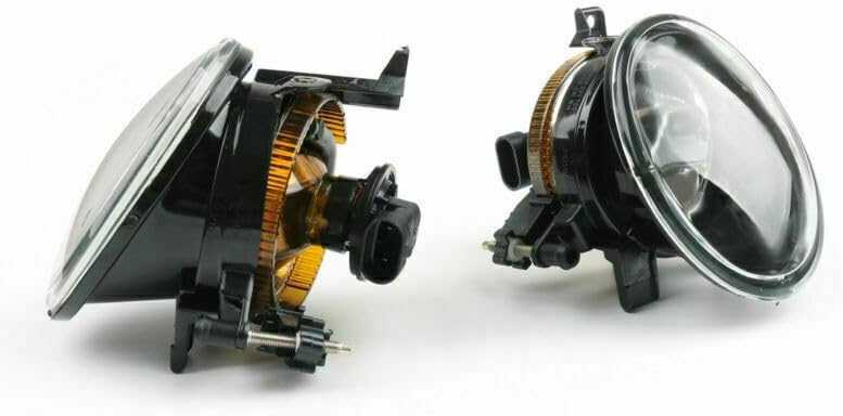 ya 10 9.16 zhengce Pair Of Front Bumper Convex Lens Fog Lights Lamps for VW for Golf for Jetta