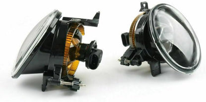 ya 10 9.16 zhengce Pair Of Front Bumper Convex Lens Fog Lights Lamps for VW for Golf for Jetta