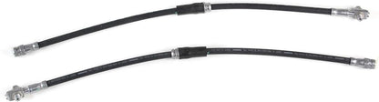 ya 10 9.16 baidi 2pcs Brake Hose Front Kit Fit for VW for Golf #1K0611701H# 590MM