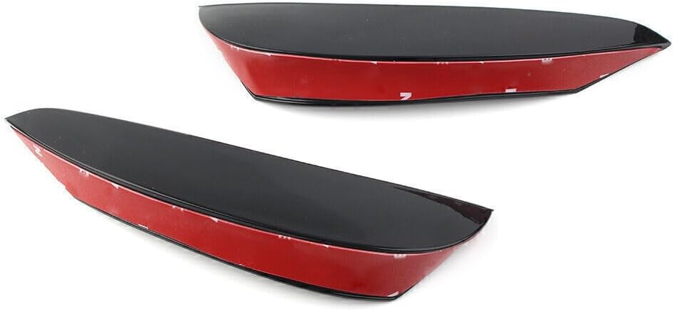 ya 2 8.15 Glossy Black Front Bumper Canards Vent Flaps fit for Mercedes-benz E W213 Sport
