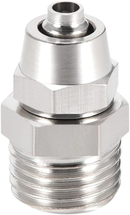 ya 14 9.20 baidi Re ble Fitting, 1/4 G Male x 13/64 Hose ID Quick Coupler Air Hose Plug 2pcs-1