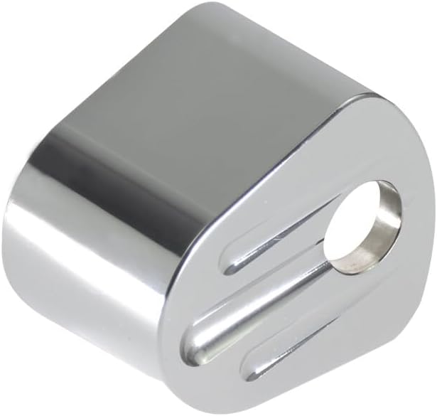 ya 4 8.14 Chrome CNC Ignition Switch Cover for Harley Touring Road Electra Glide 2007-2013