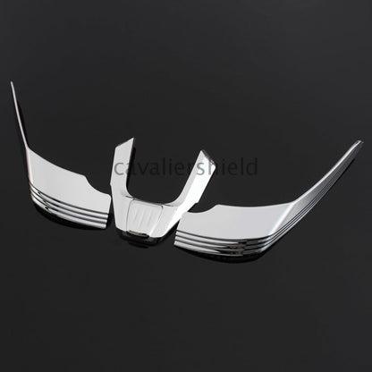 ya 23 10.7 baidi ABS Chrome Rear Mudguard Edge Fender Trim Tip For Indian Scout Models 2015-2022