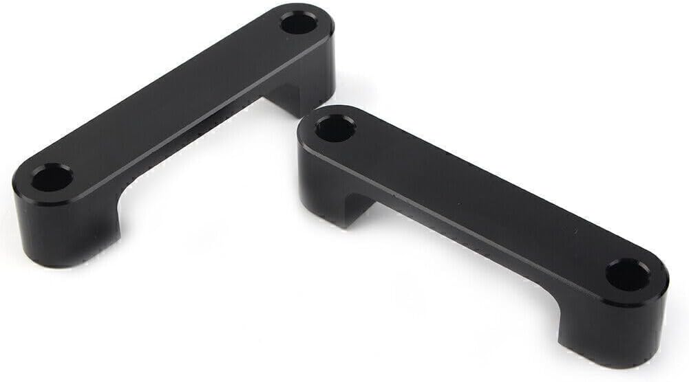 ya 4 8.10 Fit for Harley Touring 1996-2013 97 Black Wrap Front Fender Brackets Spacers 30 Inch