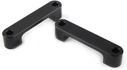 ya 4 8.10 Fit for Harley Touring 1996-2013 97 Black Wrap Front Fender Brackets Spacers 30 Inch