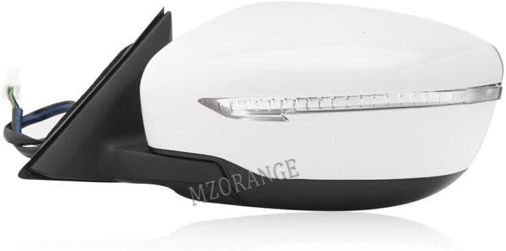 ya 11 9.14 baidifor Nissan Rogue 14-19 Driver Side Left Power Mirror Camera Heated 13Pin White