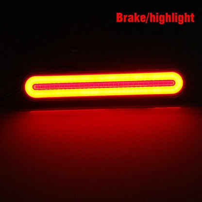 ya 2 8.15 2 Neon LED RV Trailer Trucks Stop Flow Turn Signal Brake Rear Light Strips