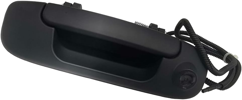 ya 10 9.16 baidi Rear Tailgate Handle w/Camera&Wiring Harness for Dodge for Ram 1500 2500 3500 Black