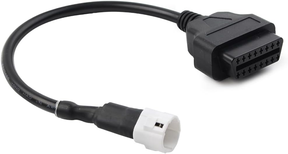 ya 4 8.14 3Pin to 16Pin OBD2 Diagnostic Scanner Adapter Cable for Yamaha YZF-R125 MT-125