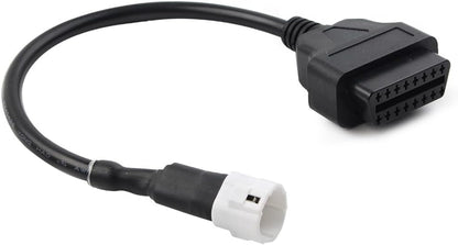 ya 4 8.14 3Pin to 16Pin OBD2 Diagnostic Scanner Adapter Cable for Yamaha YZF-R125 MT-125