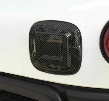 ya 6 8.14 1P Carbon Fiber Appearance Fuel Tank Cap Oil and Gas Cap Suitable for Toyota FJ Cruiser 2007-2021