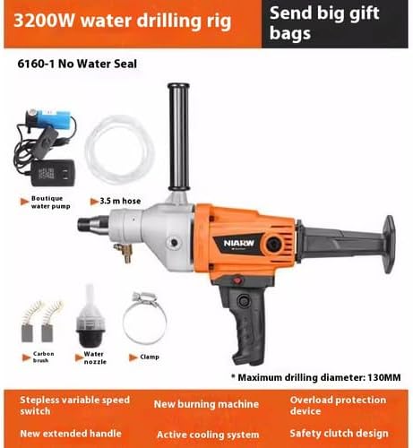 ya 14 9.20 zhengce Handheld Concrete Core Drilling Rig Water Drilling Rig 4300W/220V Drilling-2